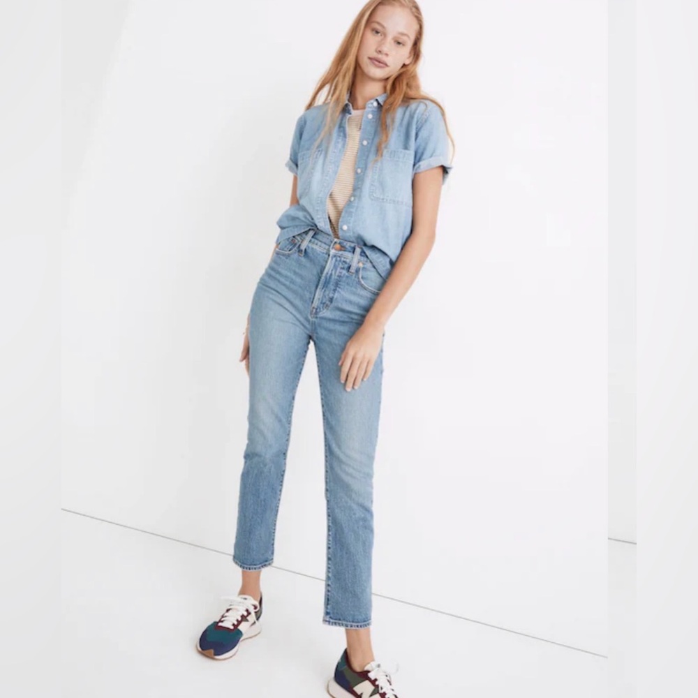Madewell The Perfect Vintage Jean in Banner Wash size 28